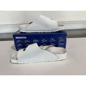 - Birkenstock Zurich Leather Sandals Eu 41 Women’s 10 Men’s 8 White Narrow…